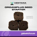 Clonex Rooting Gel 100ml with VPS OrganiPlug Hydroponic Seed Starter Plugs 50 Pack - Bundle