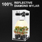 48"x24"x60" Hydroponic Grow Tent with Window