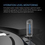 AC Infinity Self-Watering Fabric Pot Base, 4-Pack Auto-Irrigation Water Delivery System with Reservoir Meter, Elevated Plant Saucers for Use in Indoor Grow Tents, Greenhouses, and Outdoor Gardens