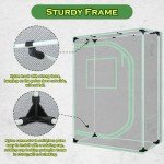 Indoor Hydroponic Grow Tent 48"x24"x60" with Window