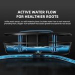 Spider Farmer 2025 Newest Gravity-Fed Self-Watering System No Power Needed, 4-Pack Auto Watering System with 13 Gallon Reservoir, 4Pcs Water Delivery Fabric Pot Base for Indoor Plants, Grow Tents