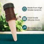 Blumat Classic Plant Watering Stakes - Self-Watering Insert for Indoor and Outdoor Plants - Automatic Slow Release Irrigation System for Potted Plants - Houseplant Care Device (3 Packs)