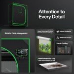 VIVOSUN S425 4x2 Grow Tent with Viewing Window