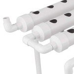 DreamJoy Hydroponic Grow Kit 36 Sites 4 Pipes Hydroponic Planting Equipment Ebb and Flow Deep Water Culture Balcony Garden System Vegetable Tool Grow Kit