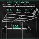 4x4 Indoor Grow Tent with Thermohygrometer & Organizer