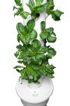 ALTO GARDEN GX Hydroponic Tower | Vertical Planter Tower | Hydroponics Growing System Kit | Food Grade with 24 Net Pots (Without Lights)