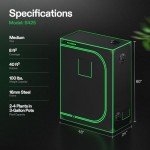 VIVOSUN S425 4x2 Grow Tent with Viewing Window