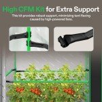 VIVOSUN 48"x24"x72" Hydroponic Grow Tent
