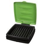 Portable Trash Bag Holder - Collapsible Trashcan for Garbage - Indoor/Outdoor Use - Ideal for Camping, Recycling, and More by Wakeman Outdoors (Green)