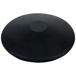 Champion Sports Rubber Practice Discus, 1.6 kg , Black