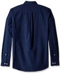 Amazon Essentials Slim-Fit Dress Shirts for Men - Long-Sleeve, Pocket, Button-Down Oxford Shirt, Navy, XX-Large