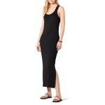 Amazon Essentials Women's Supersoft Terry Racerback Maxi Dress (Previously Daily Ritual), Black, Large