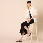 Amazon Essentials Women's Supersoft Terry Racerback Maxi Dress (Previously Daily Ritual), Black, Large