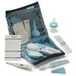 Safety 1st Deluxe Baby Healthcare and Grooming Kit, Arctic Blue, Newborn Baby Essentials, One Size, 25 Pieces