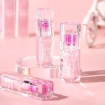 BANGFENG Magic Color Changing Moisturizing Lip Glow Oil Plumping Glimmer Glow Lipstick, Hydrating Lip Gloss Lip Balm Transparent Lip Care, Long Lasting Moisturizing Non-sticky Fresh Texture Lip Oil