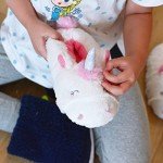 Cozy Unicorn House Slippers for Kids