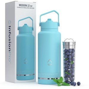 Fruit Infuser Water Bottle with Recipe eBook