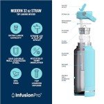 Fruit Infuser Water Bottle with Recipe eBook