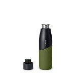 LARQ Self-Cleaning Water Bottle 24 oz - Black/Pine