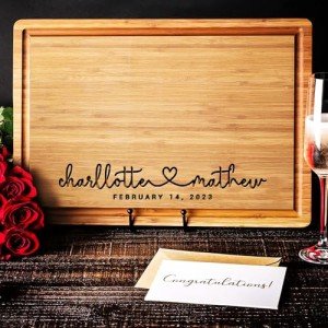 Custom Engraved Cutting Board - Perfect Gift Idea