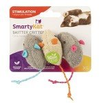 SmartyKat 3-Pack Catnip Skitter Critters Toys