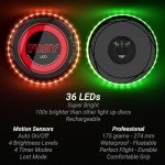TOSY LED Flying Disc - Bright, Rechargeable Fun
