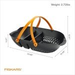 Fiskars Garden Harvest Basket with Tool Caddy