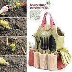 10-Piece Heavy Duty Gardening Tools with Bag