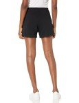 Women's Fleece Shorts with Pockets - Black
