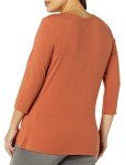 Caramel Women's Classic-Fit V-Neck T-Shirt