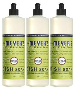 Mrs. Meyer's Lemon Verbena Liquid Dish Soap - 3 Pack
