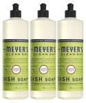 Mrs. Meyer's Lemon Verbena Liquid Dish Soap - 3 Pack