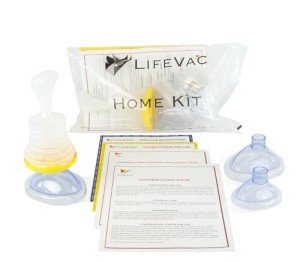 LifeVac Home Kit - Portable Suction Rescue Device