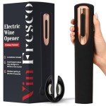 Automatic Electric Wine Opener with Foil Cutter