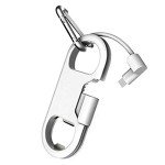 Portable Keychain Charger with Bottle Opener & Carabiner