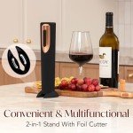Automatic Electric Wine Opener with Foil Cutter