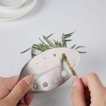 Stainless Steel Herb Stripper Tool for Easy Cooking