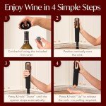 Automatic Electric Wine Opener with Foil Cutter