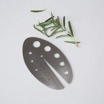 Stainless Steel Herb Stripper Tool for Easy Cooking