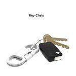Portable Keychain Charger with Bottle Opener & Carabiner