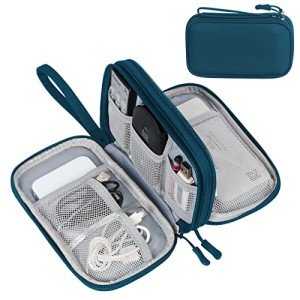 FYY Waterproof Travel Electronic Organizer Bag - Green