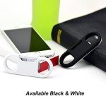Portable Keychain Charger with Bottle Opener & Carabiner