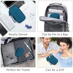 FYY Waterproof Travel Electronic Organizer Bag - Green