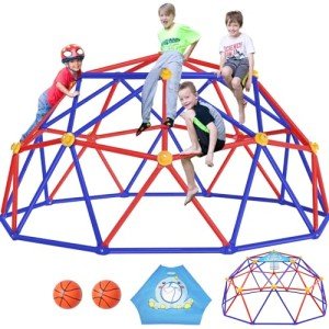 Zupapa 10FT Upgraded Geo Dome Climber for Kids