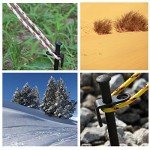 Heavy Duty 8-Inch Tent Stakes - 4-Pack