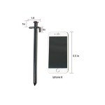 Heavy Duty 8-Inch Tent Stakes - 4-Pack