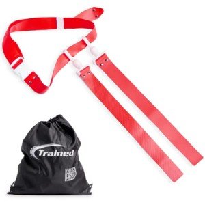 10-Man Adjustable Flag Football Belts Set