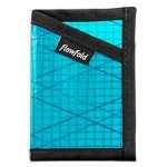 Cyan Minimalist Sailcloth Card Holder Wallet