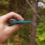 Cyan Minimalist Sailcloth Card Holder Wallet