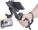 2-in-1 Ergonomic Action Camera & Smartphone Stabilizer
